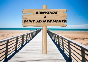 Bungalow convivial à Saint-Jean-de-Monts avec piscine partagée